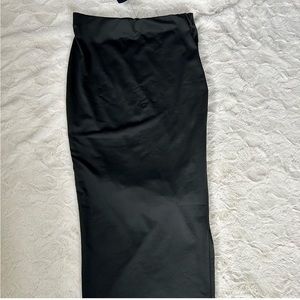 Black pencil skirt